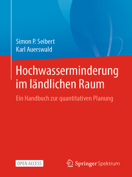 Title details for Hochwasserminderung im ländlichen Raum by Simon P. Seibert - Available